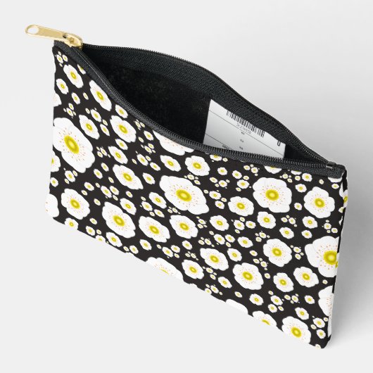 Pochettes à fermeture éclair petites coquelicots b (Ouvrir)