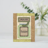 Pochettes Cuisine carte postale (Debout devant)