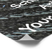 Pochoir de couleur personnalisable affiche artisti (Coin)