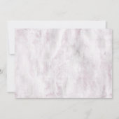 pochoir rustique botanique élégante invitation de  (Dos)