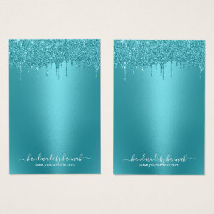 Pochoirs de Parties scintillant Turquoise moderne
