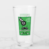  pocket billards glas (Achterkant)