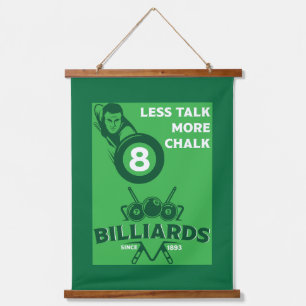 pocket billards hangend wandkleed