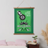  pocket billards hangend wandkleed (Slaapkamer)