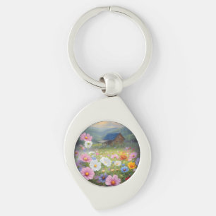 Pocket Blooms: miniatuurkunst voor uw sleutels Sleutelhanger