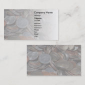 Pocket Change Visitekaartje (Voorkant / Achterkant)