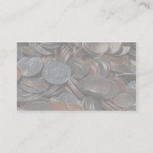 Pocket Change Visitekaartje (Achterkant)