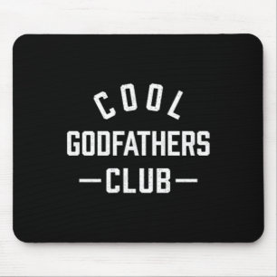 Pocket Cool Godfathers Club Beste vader ooit Retro Muismat