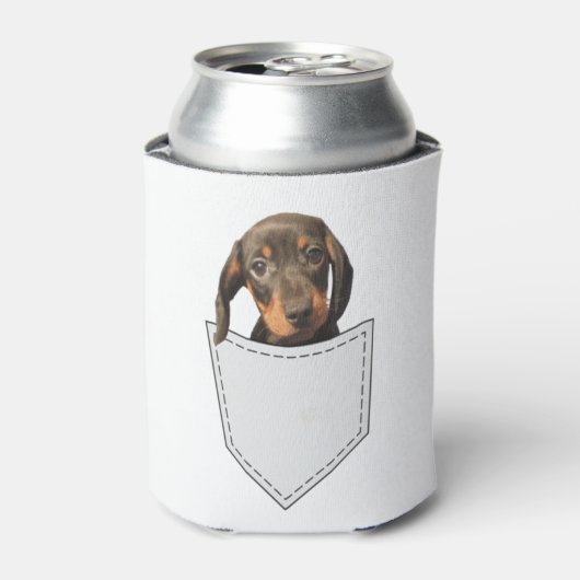 Pocket Dog Dachshund Blikjeskoeler (Blikje Voorkant)