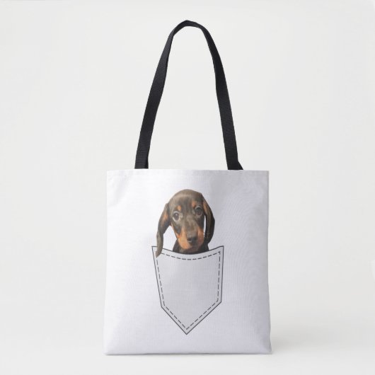 Pocket Dog Dachshund Draagtas (Voorkant)