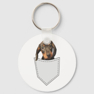 Pocket Dog Dachshund Sleutelhanger