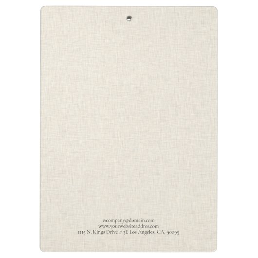 Pocket Folder Klembord (Achterkant)