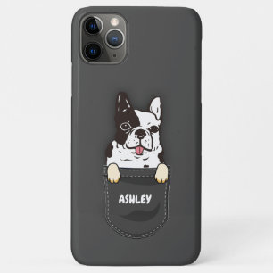 Pocket Franse Bulldog Leuke hond huisdier eigenaar iPhone 11 Pro Max Hoesje