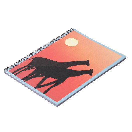 Pocket Journal with Giraffe Design (Côté gauche)