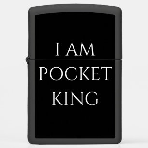 Pocket King – Compact Vermogenssymbool met pit