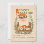  Pocket Magazine Kerst Feestdagenkaart (Voorkant)