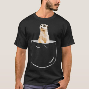 Pocket Meerkat Shirt Funny Meerkat in Pocket