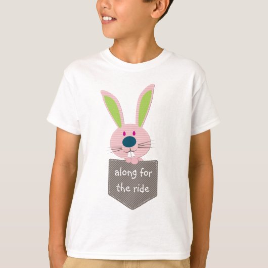 POCKET PALS:: Bunny Rabbit 1 T-shirt (Voorkant)