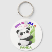 🐼 Pocket Panda Labels – Draag Schattigee vreugde! Sleutelhanger (Voorkant)