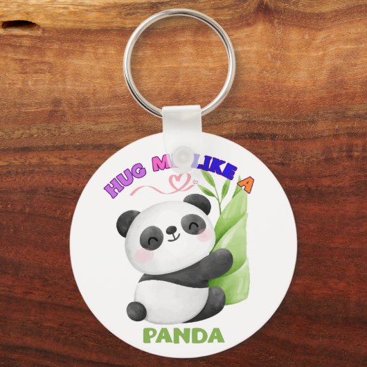 🐼 Pocket Panda Labels – Draag Schattigee vreugde! Sleutelhanger (Voorkant)