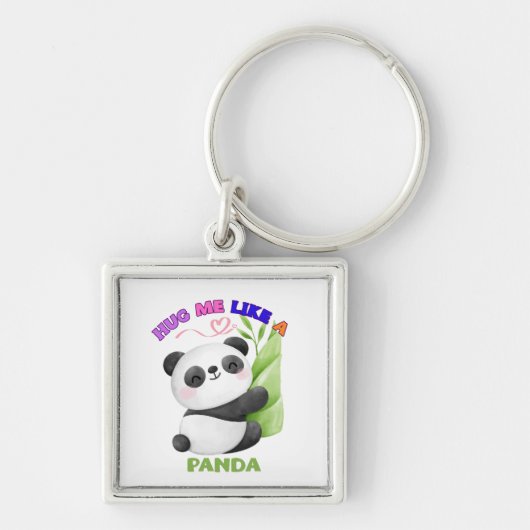 🐼 Pocket Panda Labels – Draag Schattigee vreugde! Sleutelhanger (Voorkant)