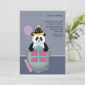 Pocket Panda's Present - Invitation à la fête d'an (Debout devant)