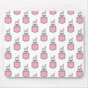 Pocket Pet Bunny Pattern Muismat