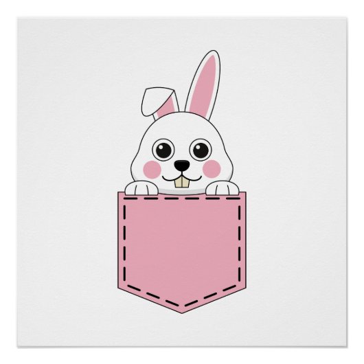 Pocket Pet Bunny Perfect Poster (Voorkant)