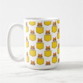 Pocket Pet Cat Pattern Koffiemok (Links)