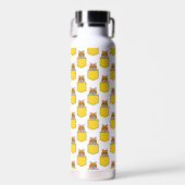 Pocket Pet Cat Pattern Waterfles (Voorkant)