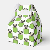 Pocket Pet Dog Pattern Bedankdoosjes (Achterkant)