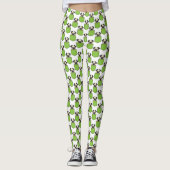 Pocket Pet Dog Pattern Leggings (Voorkant)