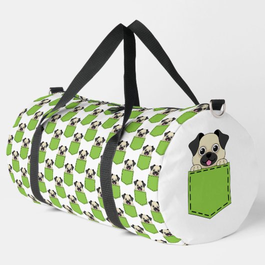Pocket Pet Dog Pattern Plunjezak (Linkerhoek)