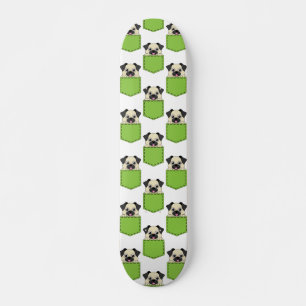 Pocket Pet Dog Pattern Skateboard