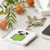 Pocket Pet Dog Sleutelhanger (Zijkant)
