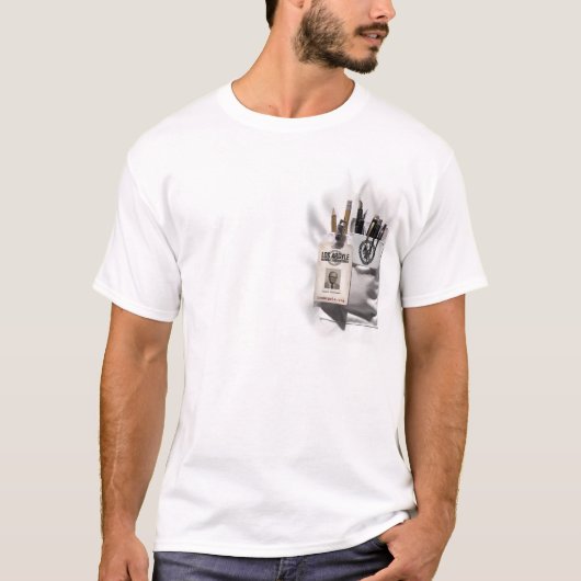 Pocket Protector and ID Badge T-shirt (Voorkant)