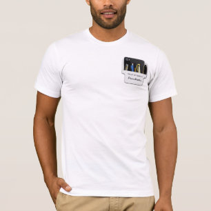 Pocket Protector Geek Hallo mijn naam is T-shirt