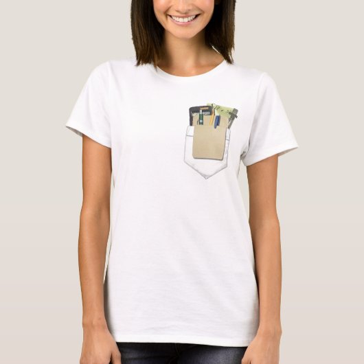 Pocket Protector T-shirt (Voorkant)