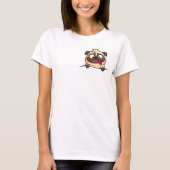 Pocket Pug T-shirt (Voorkant)