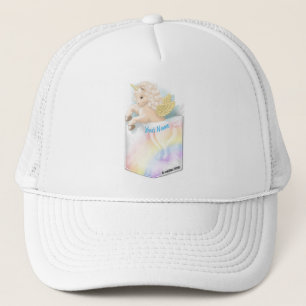 Pocket Rainbow Unicorn Trucker Pet