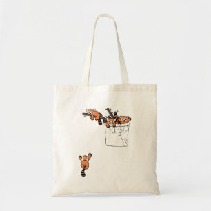 Pocket Red Panda Beren Tote Bag