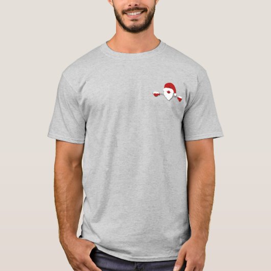 Pocket Santa T-shirt (Voorkant)