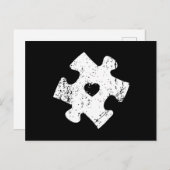 Pocket Shirt Autisti Briefkaart (Voorkant / Achterkant)