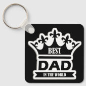 Pocket-Sized Praise – Best Dad Ever Keychain (Voorkant)