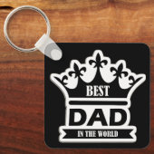 Pocket-Sized Praise – Best Dad Ever Keychain (Voorkant)