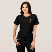 Pocket Skeleton – Bone-Chillingly Cool Tri-Blend Shirt (Voorkant volledig)