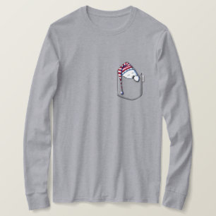 Pocket Slaapzak Westie KiniArt T-shirt