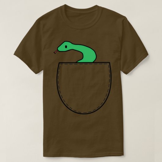 Pocket Snake 1 T-shirt (Design voorkant)