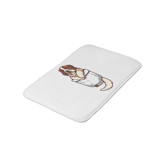 Pocket St Bernard Puppy Badmat (Gekanteld)