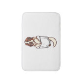 Pocket St Bernard Puppy Badmat (Voorkant Verticaal)